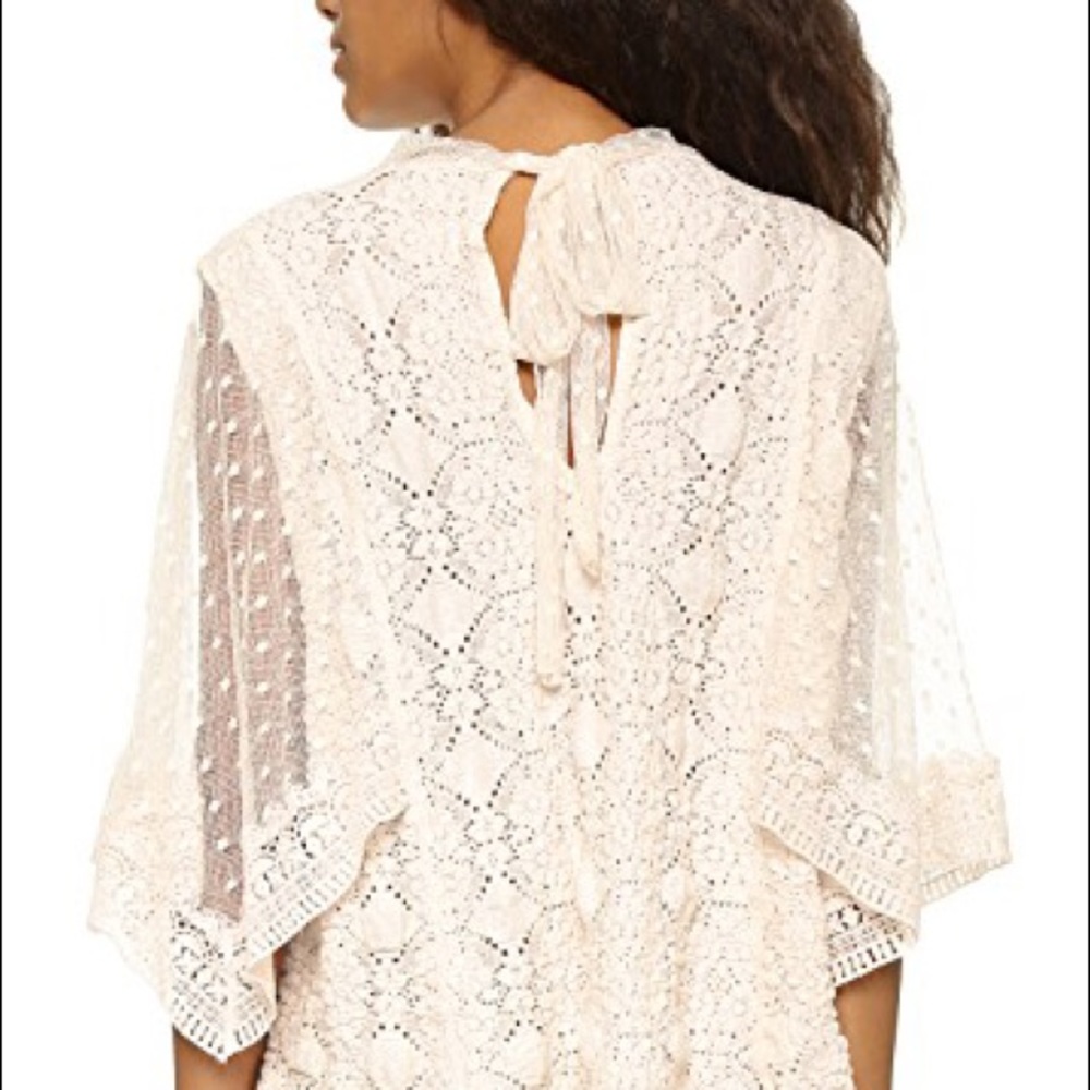 Free People Lace Top - Picture 2 of 7